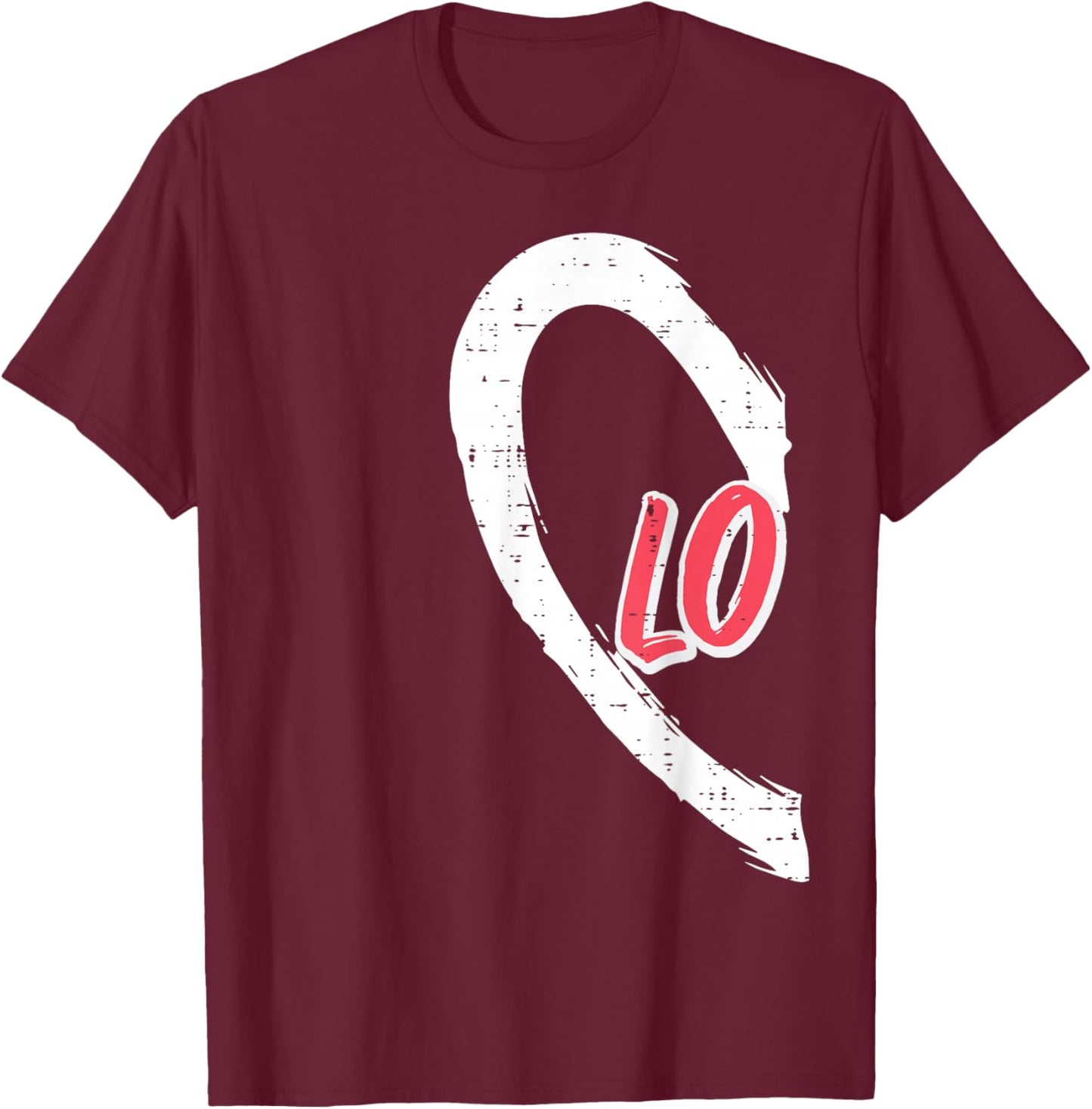 Valentines Day Matching Love Lo Heart Cute Couple Men Women T-Shirt - T-Shirt | Maroon