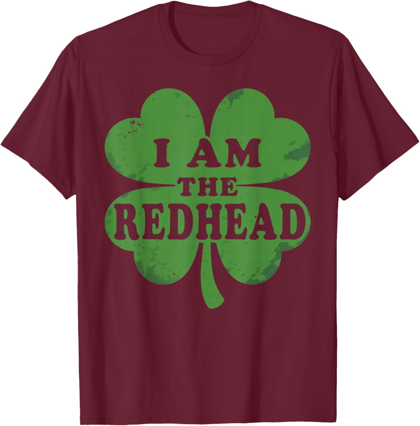 Funny Dibs On The Redhead I Am The Redhead Women Men Kids T-Shirt - T-Shirt | Maroon