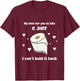 Valentines My Love for You is Life C.Dif I Cant Hold It Back T-Shirt - T-Shirt | Maroon
