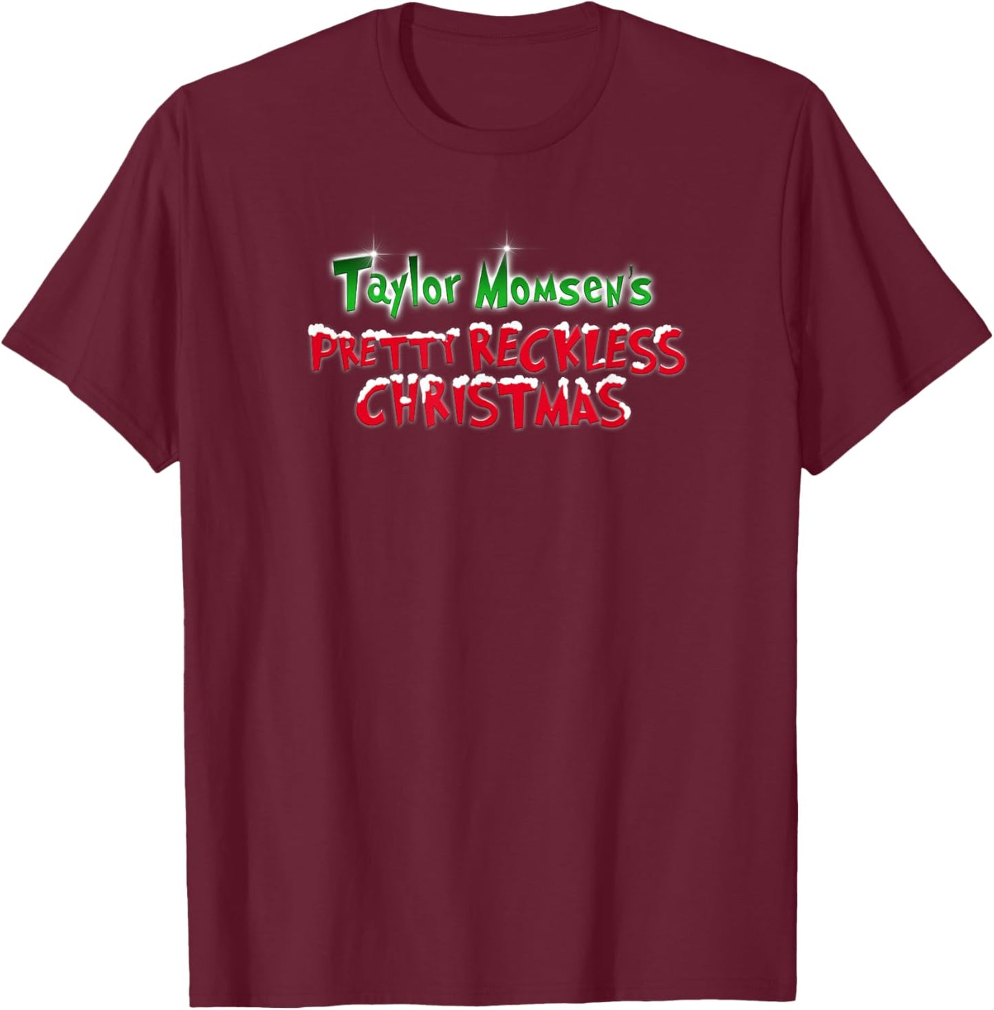 Christmas Logo T-Shirt - T-Shirt | Maroon