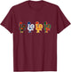 Portuguese Galo de Barcelos Portugal Lisbon Rooster T-Shirt - T-Shirt | Maroon