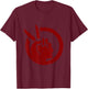 American Indian Movement Flag T-Shirt - T-Shirt | Maroon