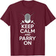 Funny Fencing Novelty Women Boys Girls Fencing Lover T-Shirt - T-Shirt | Maroon