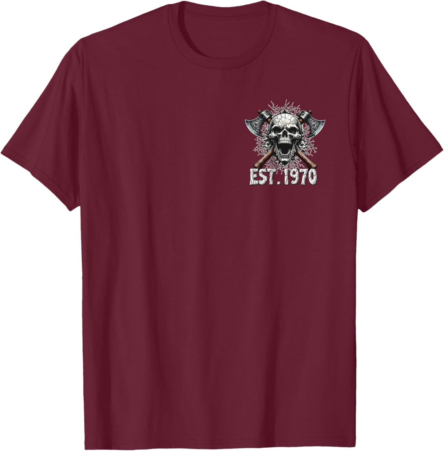 2 Sided Gen X EST 1970 I Can Fix Stupid But It's Gonna Hurt T-Shirt - T-Shirt | Maroon