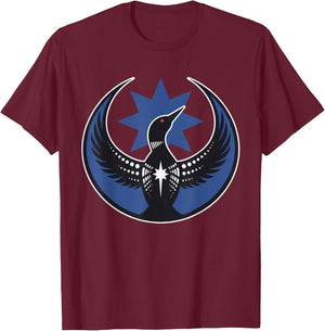 Minnesota Rebel New State Flag T-Shirt - T-Shirt | Maroon