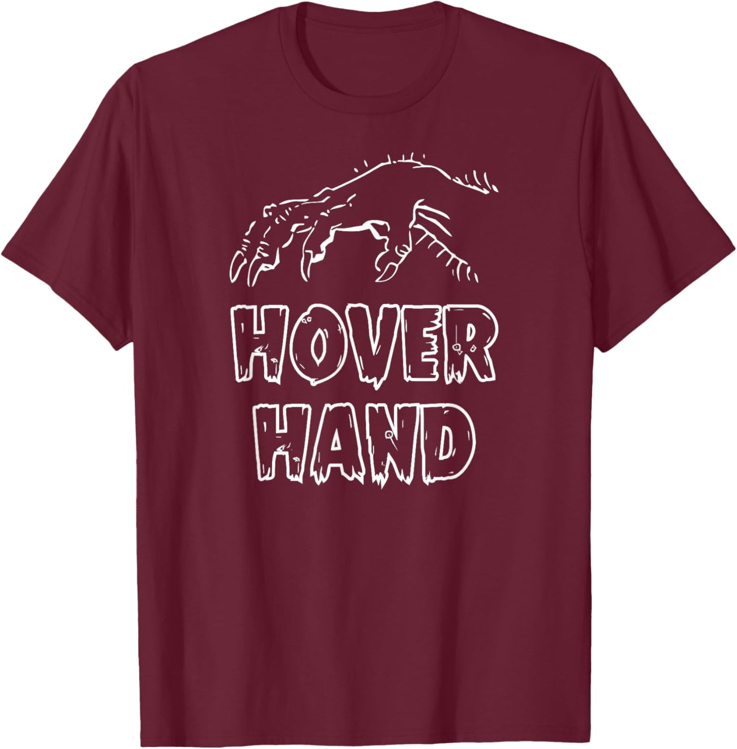 Hover Hand Monster Hand Halloween Costume T-Shirt - T-Shirt | Maroon