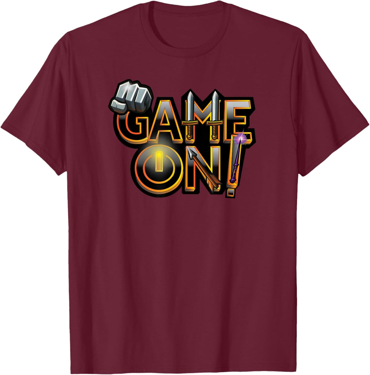Game ON! T-Shirt - T-Shirt | Maroon