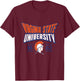 Virginia State University Stretch Emblem HBCU T-Shirt - T-Shirt | Maroon