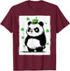 Grumpy Panda St Patty's Shamrock Funny St Patrick's Day T-Shirt - T-Shirt | Maroon