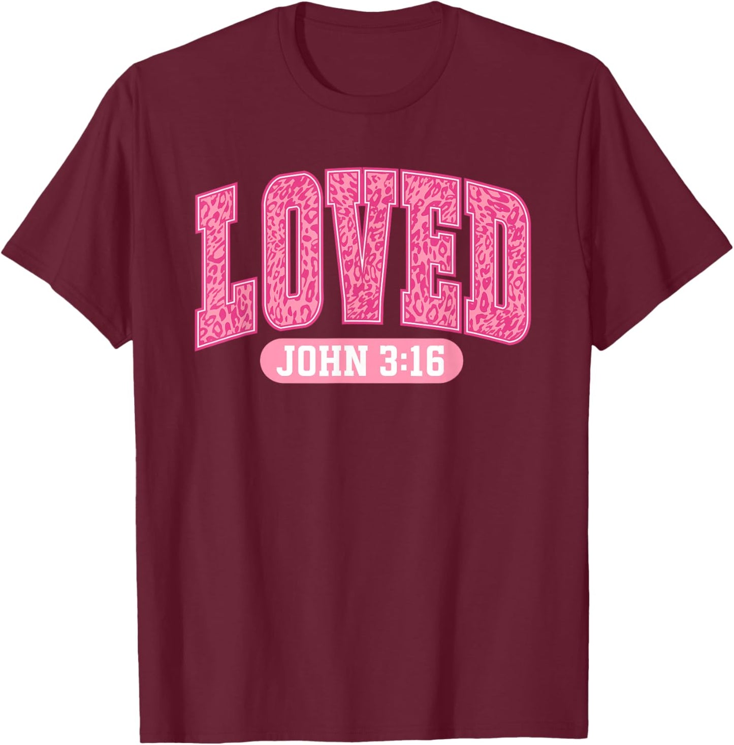 Bible Verse T-Shirt - T-Shirt | Maroon