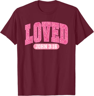 Bible Verse T-Shirt - T-Shirt | Maroon