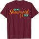 in My Show Girl Era Graphic Outfit Women Girls T-Shirt - T-Shirt | Maroon