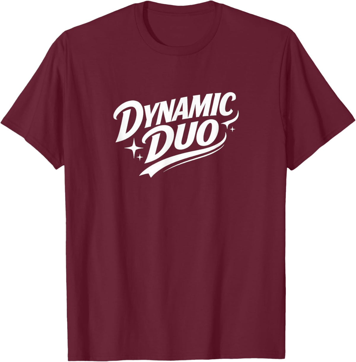 Dynamic Duo T-Shirt - T-Shirt | Maroon