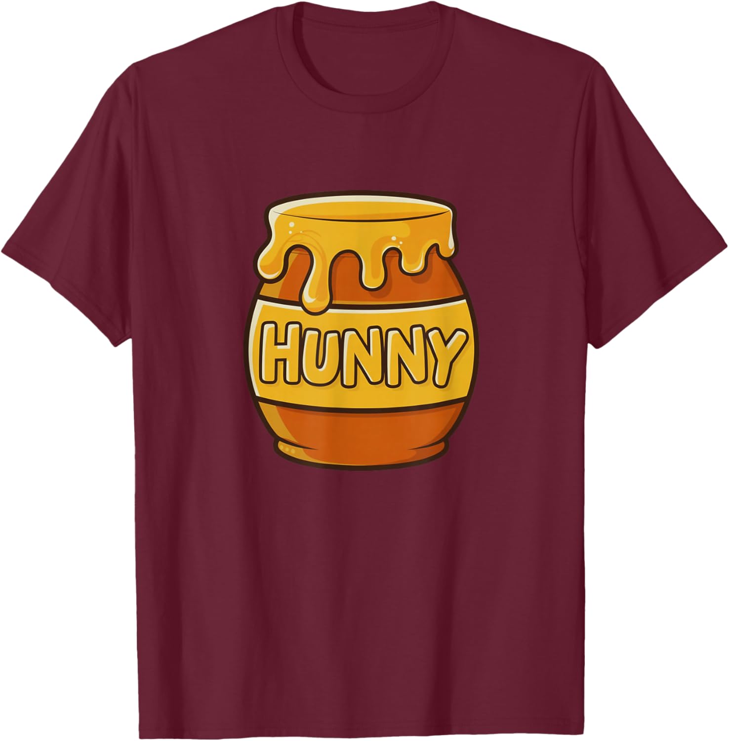 Hunny Pot Matching Costume Kids Men Women T-Shirt - T-Shirt | Maroon