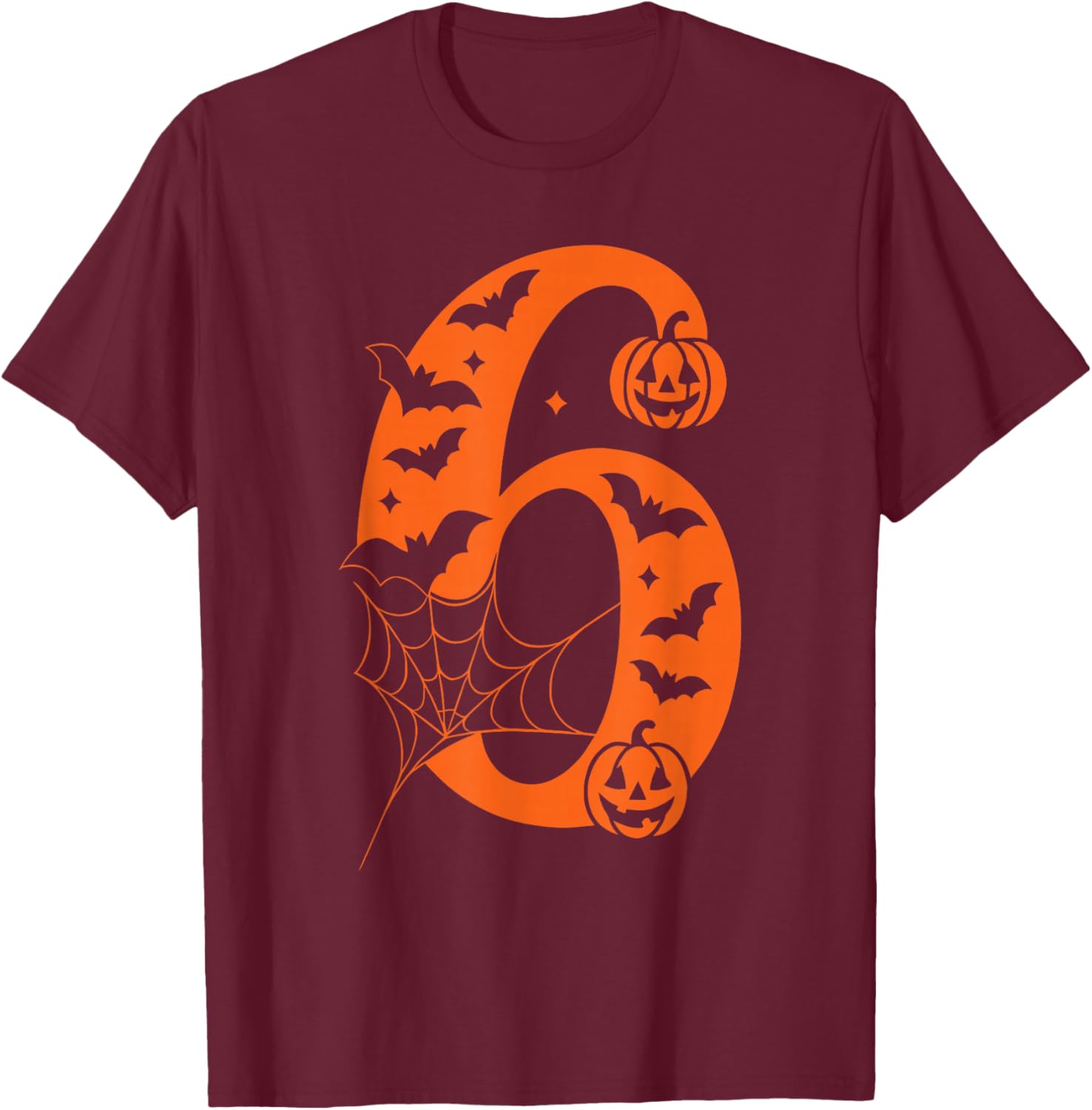 Funny 67 Six Seven Couple Matching Halloween Costume Meme T-Shirt - T-Shirt | Maroon