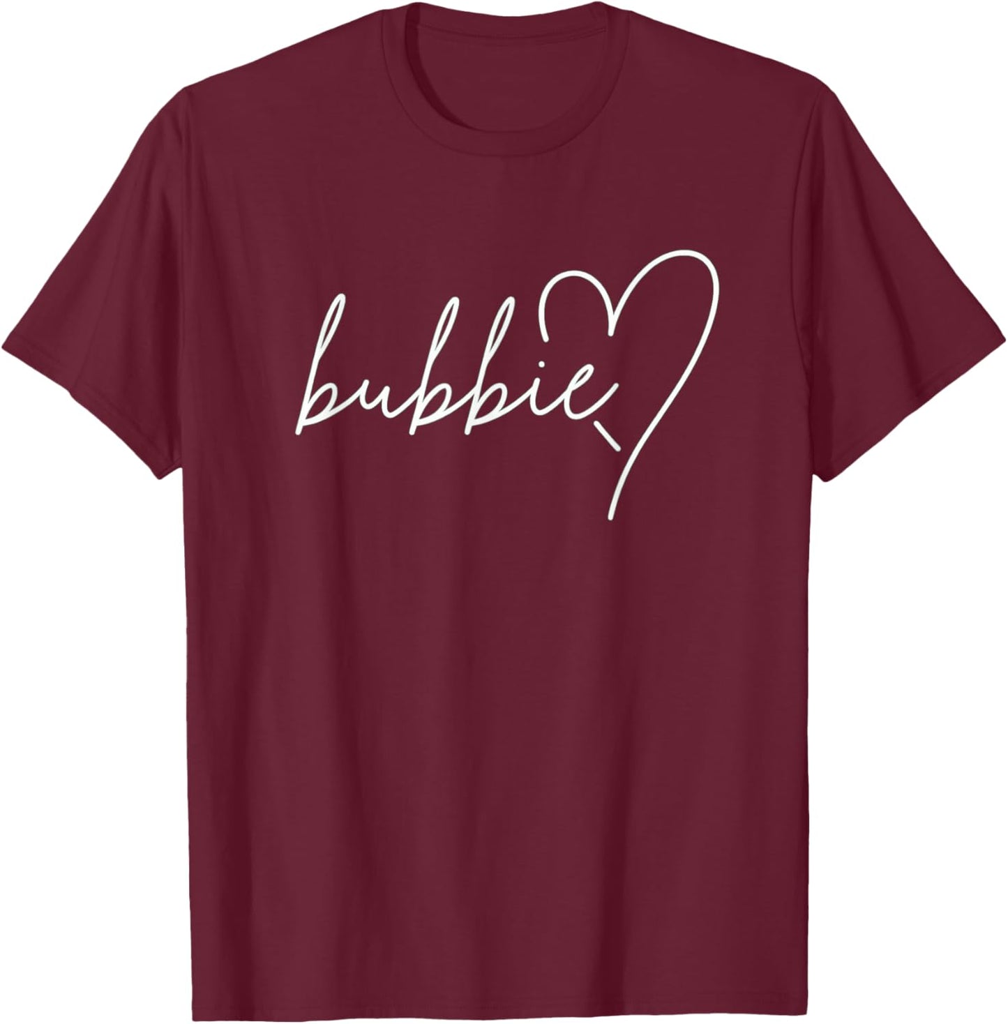 Bubbie T-Shirt - T-Shirt | Maroon