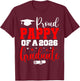 Pappy Senior 2026 Proud Pappy of A Class of 2026 Graduate T-Shirt - T-Shirt | Maroon