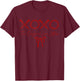 XOXO The Original Love Letters Christian Valentine’s Day T-Shirt - T-Shirt | Maroon