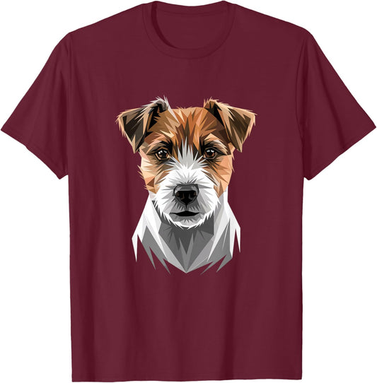 Jack Russell Terrier Dog Lover Young Cute Jack Russells T-Shirt - T-Shirt | Maroon