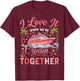 I Love It When We're Cruising Together Cruise Valentine T-Shirt - T-Shirt | Maroon