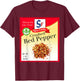 Crushed Red Pepper Spice Group Costume Family Matching T-Shirt - T-Shirt | Maroon