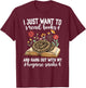Books and My Hognose Snake Owner Hognose Snake Lover T-Shirt - T-Shirt | Maroon