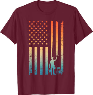 Cool Painter Art Women Painting Job House Painter T-Shirt - T-Shirt | Maroon