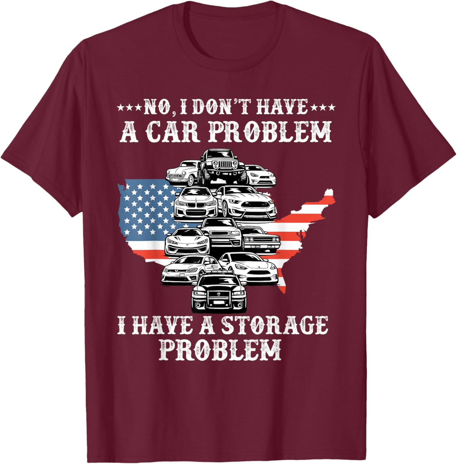 Funny T-Shirt - T-Shirt | Maroon