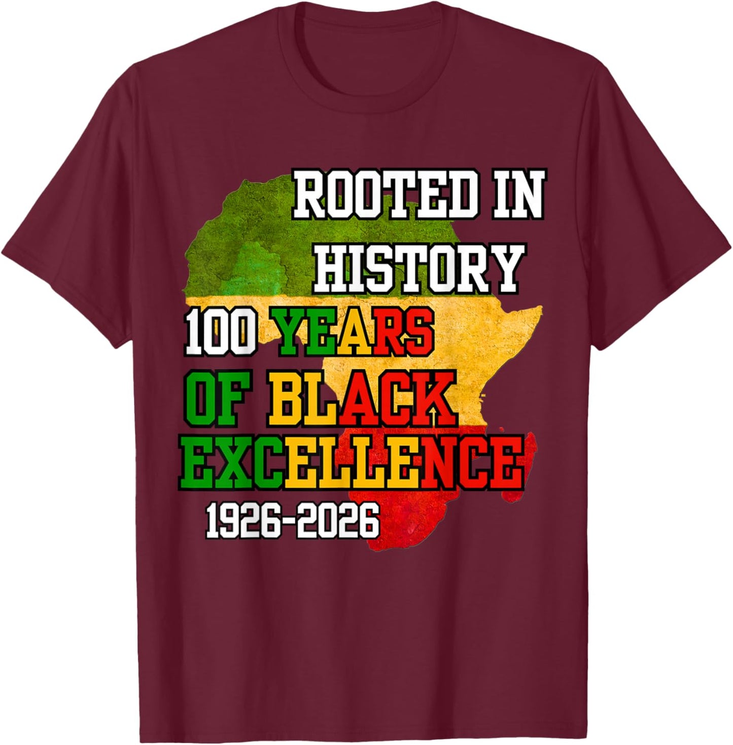 I Am Black History Funny Black History Month T-Shirt - T-Shirt | Maroon
