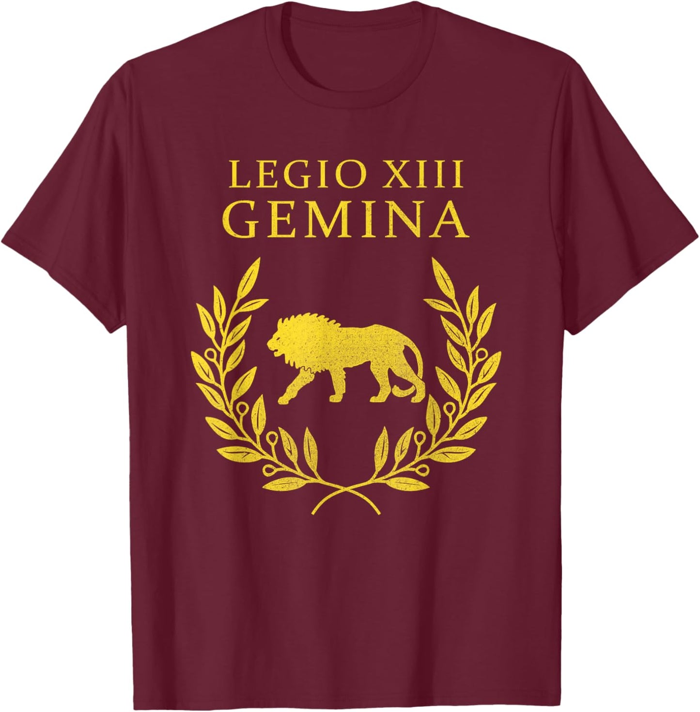 Legio XIII Gemina Roman Legion T-Shirt - T-Shirt | Maroon
