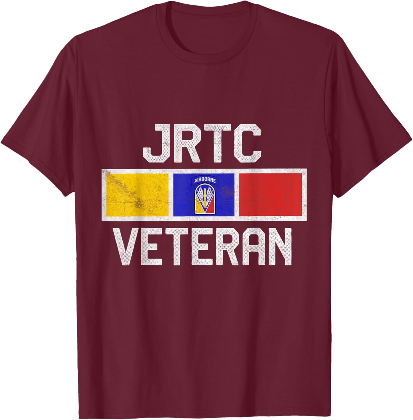 JRTC Veteran Joint Readiness Training Center Fort Polk LA T-Shirt - T-Shirt | Maroon