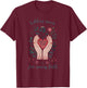 Holding Space for Every Birth Doula Midwifery L&D Nurse Team T-Shirt - T-Shirt | Maroon