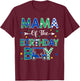 Mama of The Birthday Boy Golf Player Lover T-Shirt - T-Shirt | Maroon