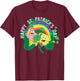 Spongebob Squarepants St. Patrick's Day Holiday Duo Portrait T-Shirt - T-Shirt | Maroon