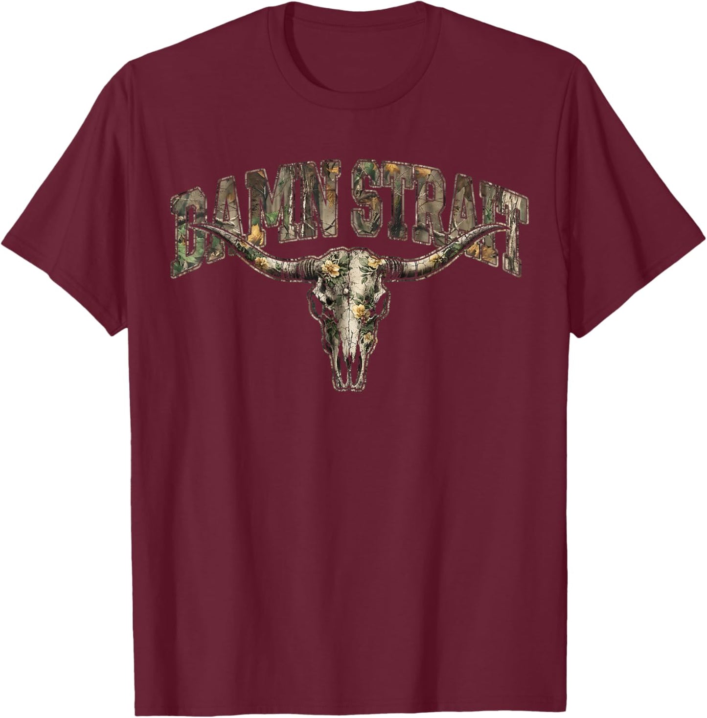 Vintage Damn Strait Pride Name Gifts Women Kids T-Shirt - T-Shirt | Maroon