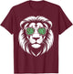 Isibindi House of Courage Shirt Isbindi House School Lion T-Shirt - T-Shirt | Maroon