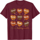 Retro Black History Month Heart Candy African American Pride T-Shirt - T-Shirt | Maroon