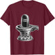 Lord Shiva Lingam Maha Shivaratri Adiyogi Devotees T-Shirt - T-Shirt | Maroon