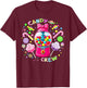 Candy Crew Candy Costume Women Candy Land Sweetie T-Shirt - T-Shirt | Maroon