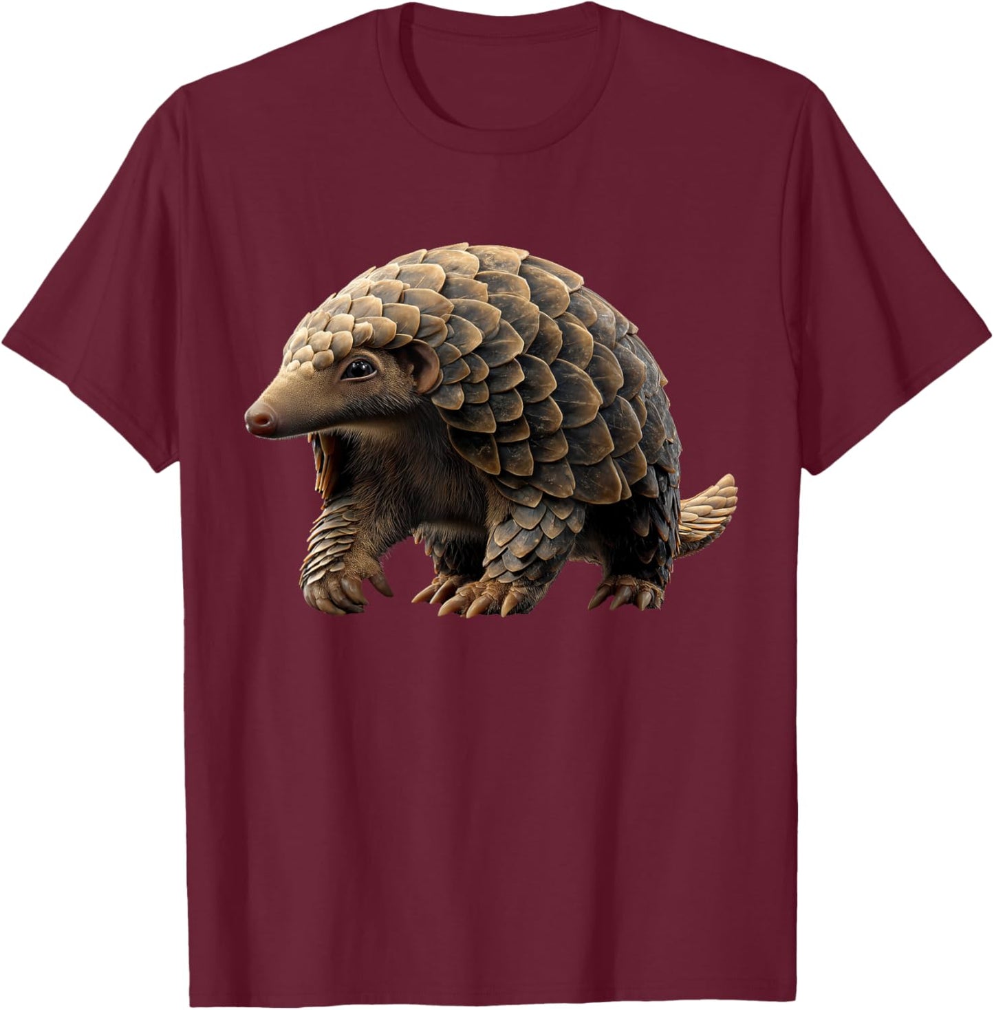 Pangolin Scaly Anteater Pangolins Cute Pangolin T-Shirt - T-Shirt | Maroon