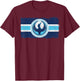 Minnesota Rebel Loon Alliance Flag Symbol MN Flag T-Shirt - T-Shirt | Maroon