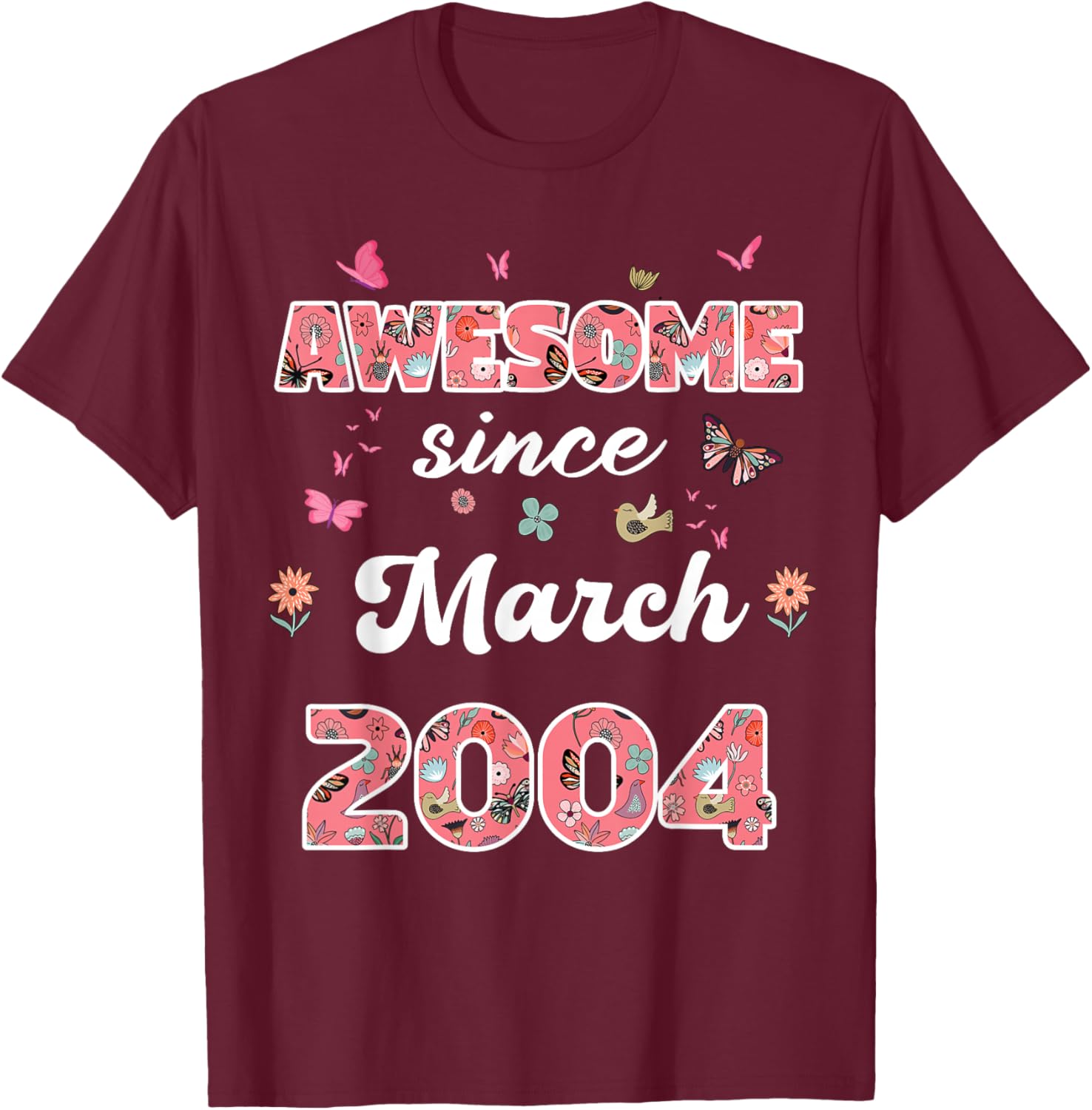 Birthday T-Shirt - T-Shirt | Maroon