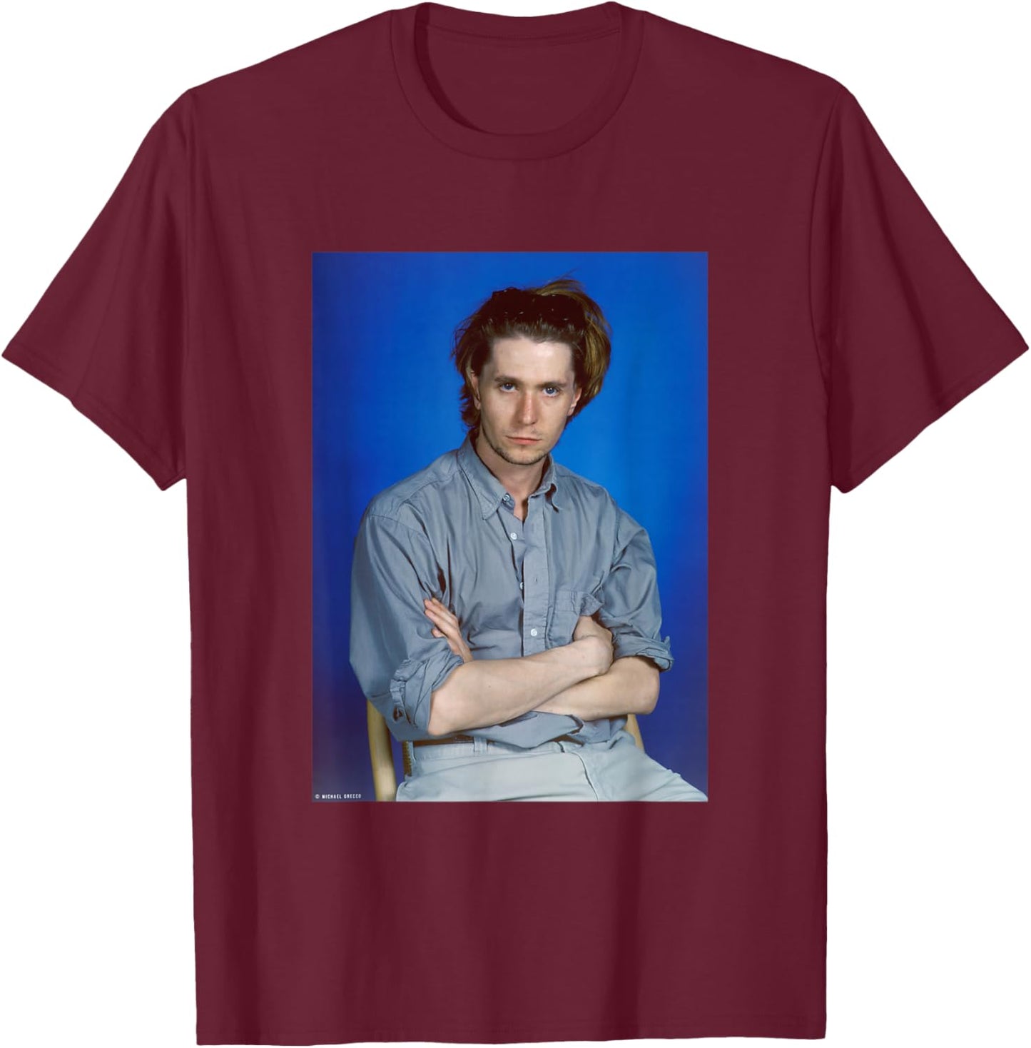 Gary Oldman Air Force One Dracula Actor by Michael Grecco T-Shirt - T-Shirt | Maroon