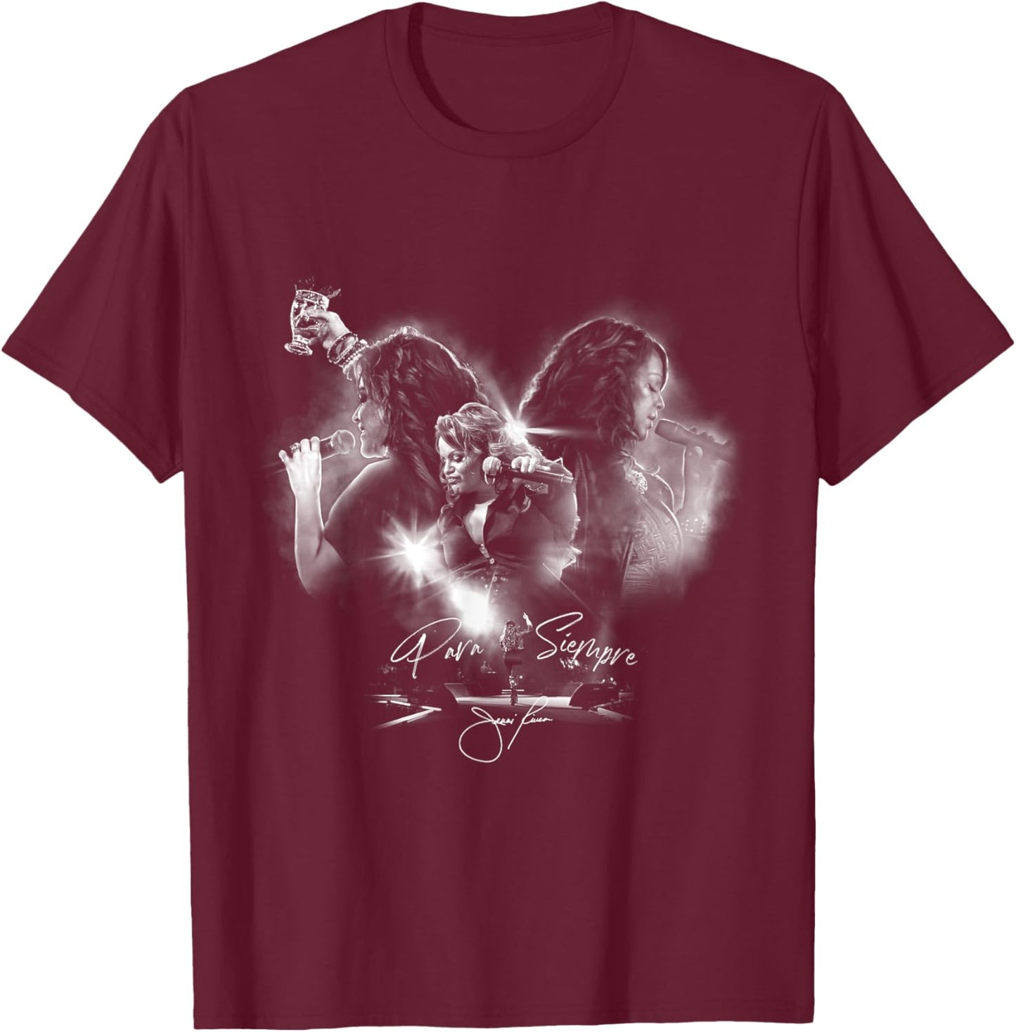 para Siempre T-Shirt - T-Shirt | Maroon