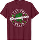 St Patrick Day Let The Shenanigans Begin Leopard Clovers T-Shirt - T-Shirt | Maroon