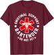 Emotional Support Bartender Do Not Pet T-Shirt - T-Shirt | Maroon