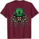 Tarantula Spider St. Patricks Day Pattys Day Irish Ireland T-Shirt - T-Shirt | Maroon