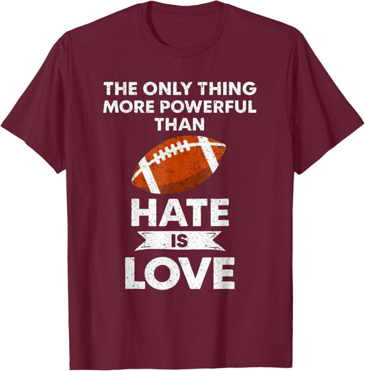 Football Fan T-Shirt - T-Shirt | Maroon