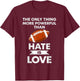 Football Fan T-Shirt - T-Shirt | Maroon