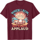 Funny Crazy Embarrassing Adult Themed Humor Shirts T-Shirt - T-Shirt | Maroon